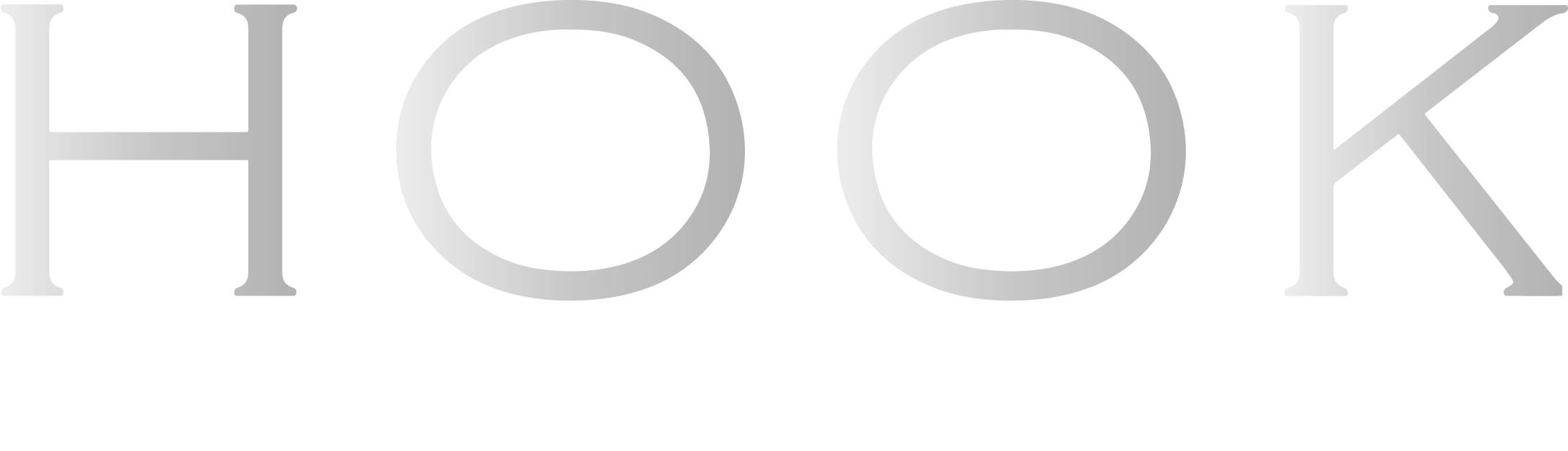 Logo Hook Black. Parte Hook